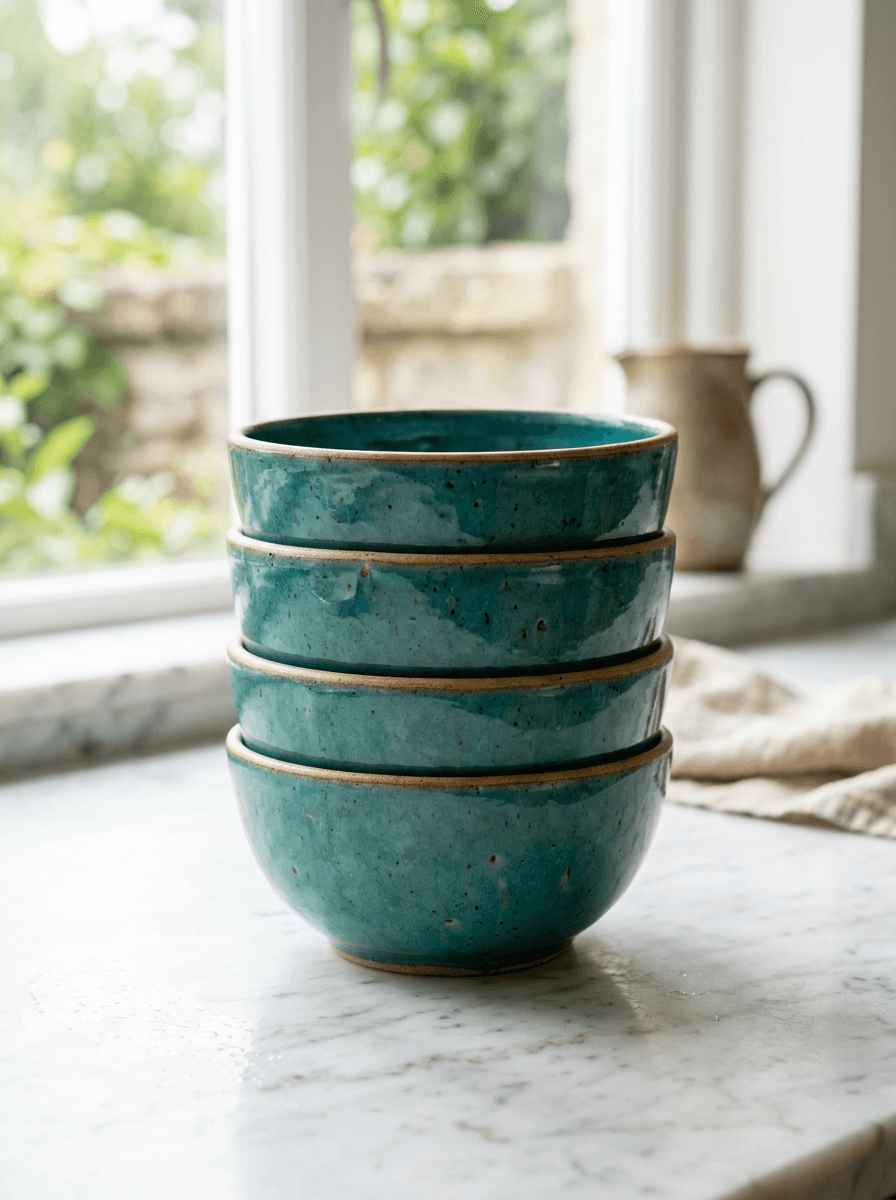 Ceramic · Kitchen — on-model catalogue example generated with Zeroshoot